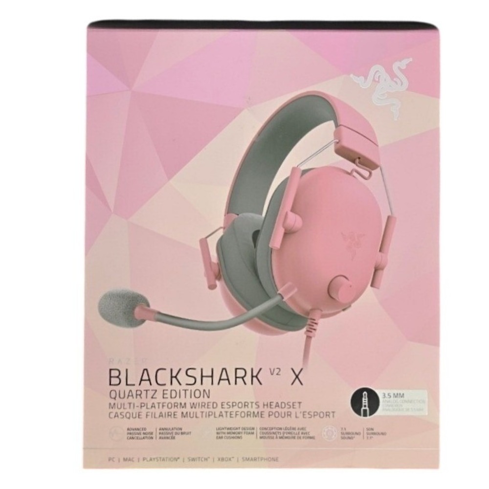Razer BlackShark V2 X Quartz Edition Wired Gaming Headset RZ04-03240800-R3U1